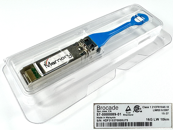sfp+ xbr packaging plastic box brocade 57-0000089-01